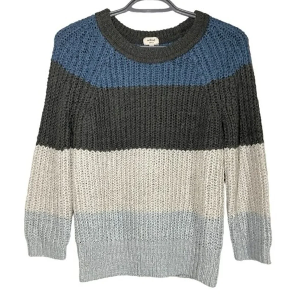Aritzia Wilfred Multiple Color Knit Sweater size S